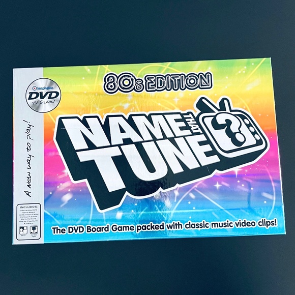 80s Name That Tune (2005) DVD Board Game - COMPLETE - Picture 1 of 9